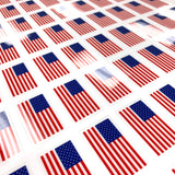 USA Flag Helmet Decals